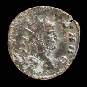 Ancient Coins - Gallienus Antoninianus - IOVI CONS AVG - 20 mm / 2.09 gr.