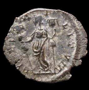 Ancient Coins - Victorinus Antoninianus - FIDES MILITVM - 21 mm / 2.64 gr.