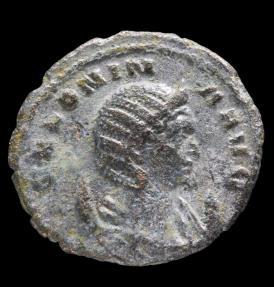 Ancient Coins - Salonina Antoninianus - VESTA - 21 mm / 3.28 gr.