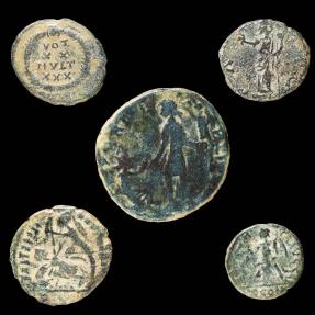 Roman Empire, 5 coins Lot. | Ancient Coins