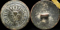 World Coins - Button Military Spanish, Milicias Provinciales 1824-1841 - 22 mm.