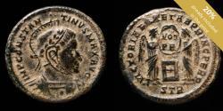Ancient Coins - Constantine I - VICTORIAE LAETAE PRINC PERP, Trier - 18 mm / 2.91 gr.