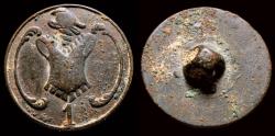 World Coins - Button French 1 Engineers, Napoleonic wars - 22 mm.