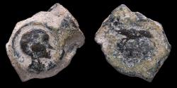 Ancient Coins - Ancient Hispania - Uncertain Quadrans, (Jabalí Clava) - 21 mm / 6,50 gr.