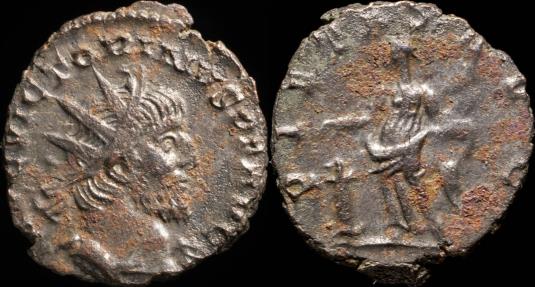 Victorinus Victorinus Ae Antoninianus - PIETAS AVG - 19 mm / 3.17 gr. | Ancient Coins