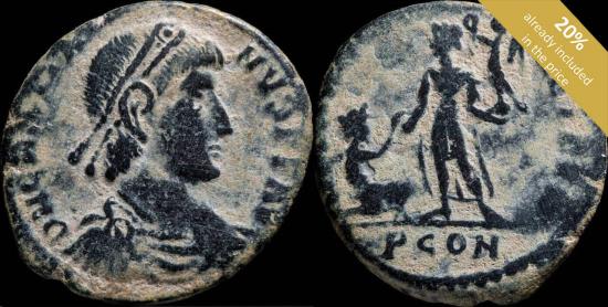 Ancient Coins - Gratian - REPARATIO REIPVB, Arles - 24 mm / 5.36 gr.