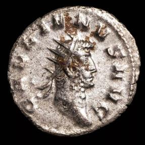 Ancient Coins - Gallienus Antoninianus - ORIENS AVG - 20 mm / 2.49 gr.