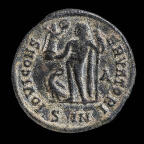 Ancient Coins - Licinius I Follis - IOVI CONSERVATORI, Nicomedia - 21 mm / 3.36 gr.
