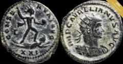 Ancient Coins - Aurelian Antoninianus -CONSERVAT AVG / XXI, Antiochia (rare)- 23 mm / 3.56 gr.