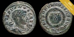 Ancient Coins - Crispus - CAESARVM NOSTRORUM VOT V, Rome - 20 mm / 2.85 gr.