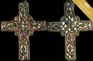 Ancient Coins - Religious Cross, XVI-XVII centuries, 45x34 mm.