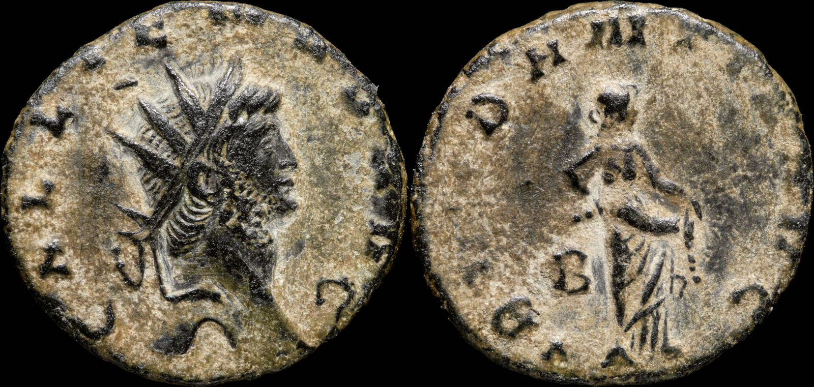 Gallienus - ABVNDANTIA AVG - 19 mm / 3.12 gr. | Ancient Coins