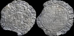 Ancient Coins - 1/2 Cuartillo Henry IV, Sevilla Mint (BAU 1054.2) - 19 mm / 0.88 gr.