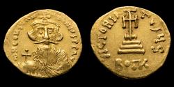Ancient Coins - Constans II Gold Solidus - VICTORIA AVςЧ S / BOΠΚ, Constantinople - 21 mm / 4,31 gr