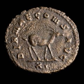 Ancient Coins - Gallienus Antoninianus - DIANAE CONS AVG, Roma - 21 mm / 2.92 gr.