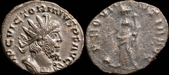 Victorinus Victorinus Ae Antoninianus - PROVIDENTIA AVG - 21 mm / 2.83 gr.