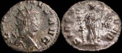 Ancient Coins - Gallienus Ae Antoninianus - FIDES MILITVM - 20 mm / 2.34 gr.