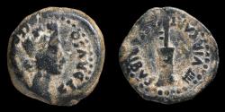 Ancient Coins - Carteia, San Roque (Cadiz) Ae Semis - 19 mm / 4,76 gr.