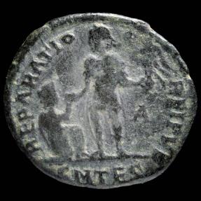 Ancient Coins - Gratian - REPARATIO REIPVB, Thessalonic - 24 mm / 5.10 gr.