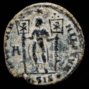 Ancient Coins - Constantius II - CONCORDIA MILITVM, Siscia - 23 mm / 5.39 gr.