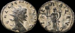 Ancient Coins - Gallienus Antoninianus - LIBERAL AVG - 20 mm / 3.11 gr.