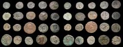 Ancient Coins - Roman Empire Lot of 20 coins minted between the 3rd and 4th centuries AD.