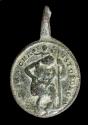 World Coins - Religious Medal XVI-XVII centuries, 26x16 mm.