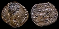 Ancient Coins - Lucius Verus Sestertius - TR POT VIII IMP V COS III SC - 30 mm / 21,84 gr.