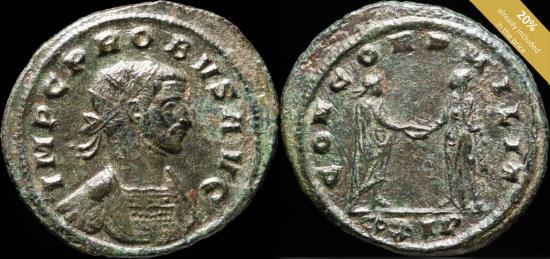 Ancient Coins - Probus Antoninianus - CONCORDIA MILIT - 23 mm / 3.43 gr.