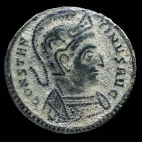 Ancient Coins - Constantine I - BEATA TRANQVILITAS, Trier - 18 mm / 3,08 gr.