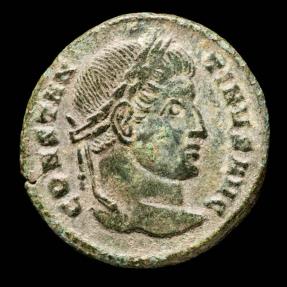 Ancient Coins - Constantine I - DN CONSTANTINI MAX AVG VOT XX, Ticinum - 18 mm / 2.79 gr.
