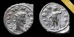Ancient Coins - Gallienus Antoninianus - VIRTVS AVG - 24 mm / 3.76 gr.