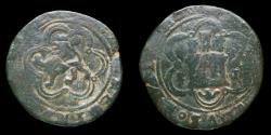 Ancient Coins - 4 Maravedis Catholic Kings, Cuenca Mint (BAU 914)- 29 mm / 7,43 gr.