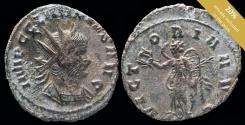 Ancient Coins - Claudius II Antoninianus - VICTORIA AVG - 21 mm / 2.95 gr.