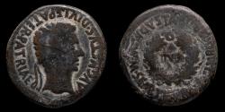 Ancient Coins - Ancient Hispania - Augustus As, Bilbilis (Calatayud, Zaragoza) - 29 mm / 15,15 gr.