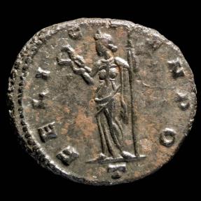Ancient Coins - Claudius II Antoninianus - FELIC TEMPO - 19 mm / 4.09 gr.