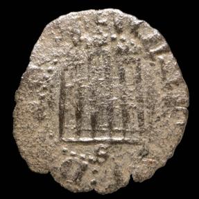 Ancient Coins - Cornado Henry III, Sevilla Mint (BAU 777) - 17 mm / 0.47 gr.