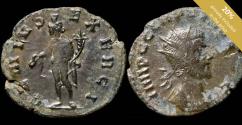 Ancient Coins - Claudius II Antoninianus - GENIVS EXERCI - 22 mm / 2.99 gr.
