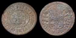 Ancient Coins - 1743, 4 Maravedis Philips V, Segovia Mint - 28 mm / 6,25 gr