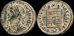 Ancient Coins - Constantine II - PROVIDENTIAE CAESS, Rome - 19 mm / 3.73 gr.