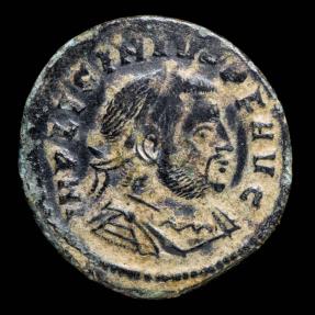 Ancient Coins - Licinius I - SOLI INVICTO COMITI, Rome - 20 mm / 2.55 gr.