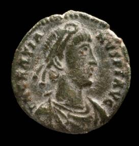 Ancient Coins - Gratian - SECVRITAS REIPVBLICE, Rome - 18 mm / 2.33 gr.