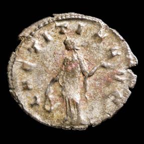 Ancient Coins - Gallienus Antoninianus - LAETITIA AVG - 21 mm / 2.18 gr.