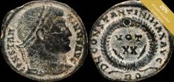 Ancient Coins - Constantine I - DN CONSTANTINI MAX AVG VOT XX, Rome - 19 mm / 2.32 gr.