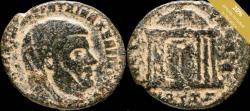 Ancient Coins - Maximianus Herculi (Restitution of Maxentius) - AETERNA MEMORIA,Ostia 23 mm/4.99