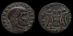 Ancient Coins - Maxentius Follis - AETERNITAS AVG N, Ostia - 23 mm / 5,91 gr.