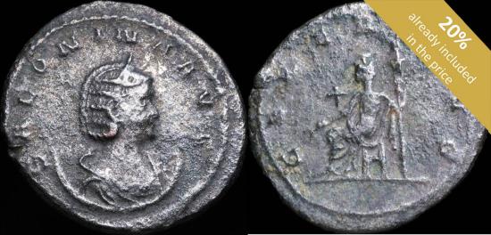 Ancient Coins - Salonina Antoninianus - CERERI AVG - 22 mm / 3.20 gr.