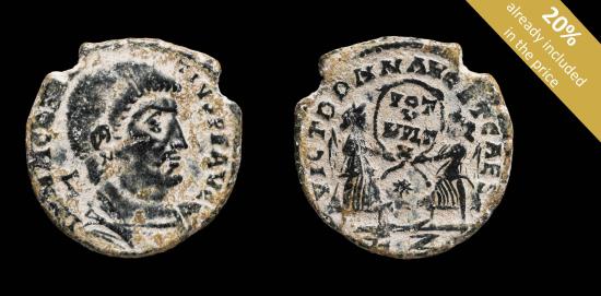 Ancient Coins - Magnentius - VICTORIAE DD NN AVG ET CAESS, Rome - 21 mm / 4.60 gr.