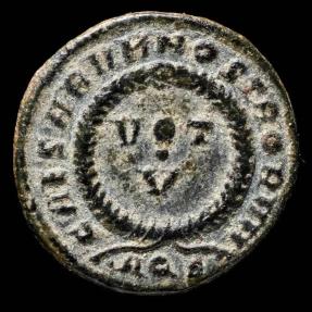 Ancient Coins - Crispus - CAESARVM NOSTRORVM VOT V, Arles - 20 mm / 2.48 gr.