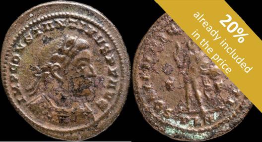 Ancient Coins - Constantine I - SOLI INVICTO COMITI, London - 26 mm / 4.90 gr.